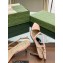 Gucci Heel 6.5cm Leather Sandals Pink 2023