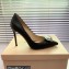 Gianvito Rossi Heel 10.5cm JAIPUR Pumps Black with maxi gemstone 2023