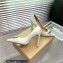 Gianvito Rossi Heel 10.5cm JAIPUR Pumps White with maxi gemstone 2023