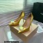 Gianvito Rossi Heel 10.5cm JAIPUR Pumps Gold with maxi gemstone 2023