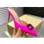 Gianvito Rossi Heel 8.5cm JAIPUR Mules Satin Fuchsia with maxi gemstone 2023
