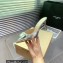 Gianvito Rossi Heel 8.5cm JAIPUR Mules Silver with maxi gemstone 2023