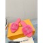 Louis Vuitton Mink Fur Lock It Flat Mules Fuchsia 2023