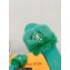 Louis Vuitton Mink Fur Lock It Flat Mules Green 2023