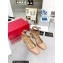 Valentino Heel 6cm Tan-Go Patent Leather Pumps Apricot 2023