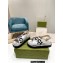 Gucci script Leather Sandals 738691 Silver/Black 2023