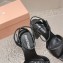 Miu Miu High Heel Leather sandals Black 2023