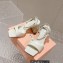 Miu Miu High Heel Leather sandals White 2023