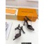 Louis Vuitton Heel 9.5cm Sparkle Sandals Monogram with LV Initials chain 2023