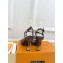 Louis Vuitton Heel 9.5cm Sparkle Sandals Monogram with LV Initials chain 2023