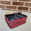 Gucci Deco mini shoulder bag 741457 in quilted Leather Black/White/Red 2023