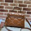 Gucci GG Matelassé handbag 736877 Brown 2023