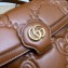 Gucci GG Matelassé handbag 736877 Brown 2023