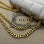 Gucci Deco mini shoulder bag 741457 in quilted Leather White 2023