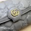 Gucci GG Matelassé small bag 724529 Gray 2023