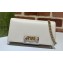 Gucci Chain wallet with Interlocking G python bow 746056 White 2023
