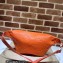 Gucci Leather Jumbo GG belt Bag 645093 Orange 2023