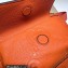 Gucci Leather Jumbo GG belt Bag 645093 Orange 2023