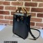 Gucci leather Diana mini tote bag 739079 Black 2023