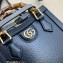 Gucci leather Diana mini tote bag 739079 Black 2023