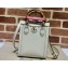 Gucci leather Diana mini tote bag 739079 White 2023
