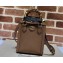 Gucci leather Diana mini tote bag 739079 Brown 2023