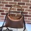 Gucci leather Diana large shoulder bag 746245 Brown 2023