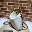 Gucci leather Diana large shoulder bag 746245 White 2023