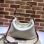 Gucci leather Diana large shoulder bag 746245 White 2023