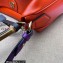 Gucci leather Diana large shoulder bag 746245 Orange 2023
