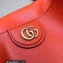 Gucci leather Diana small shoulder bag 746251 Orange 2023