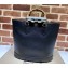 Gucci leather Diana medium tote bag 750394 Black 2023