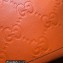 Gucci Jumbo GG leather large tote bag ‎726755 Orange 2023