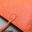 Gucci Jumbo GG leather large tote bag ‎726755 Orange 2023