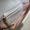 Gucci leather GG Marmont matelassé chain mini bag ‎746431 White 2023