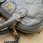 Gucci GG Matelassé handbag 727793 Gray 2023