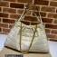 Gucci Deco medium tote bag 746210 in quilted Leather White 2023