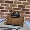 Gucci leather Diana small shoulder bag 735153 Brown 2023