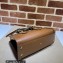 Gucci leather Diana small shoulder bag 735153 Brown 2023