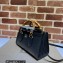 Gucci leather Diana small shoulder bag 735153 Black 2023