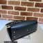 Gucci leather Diana small shoulder bag 735153 Black 2023