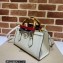 Gucci leather Diana small shoulder bag 735153 White 2023