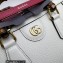 Gucci leather Diana small shoulder bag 735153 White 2023