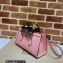 Gucci leather Diana small shoulder bag 735153 Pink 2023