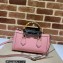 Gucci leather Diana small shoulder bag 735153 Pink 2023