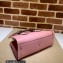 Gucci leather Diana small shoulder bag 735153 Pink 2023