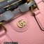 Gucci leather Diana small shoulder bag 735153 Pink 2023