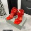 Giuseppe Zanotti Heel 8.5cm Tutankamon Crystal suede sandals Red 2023