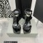 Giuseppe Zanotti Heel 8.5cm Tutankamon patent leather sandals Black 2023