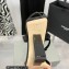 Giuseppe Zanotti Heel 8.5cm Tutankamon patent leather sandals Black 2023